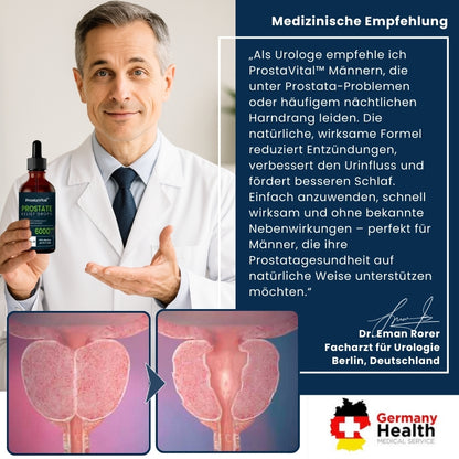 ProstaVital™ | Natürliche Prostata-Gesundheitsunterstützungs-Tropfen