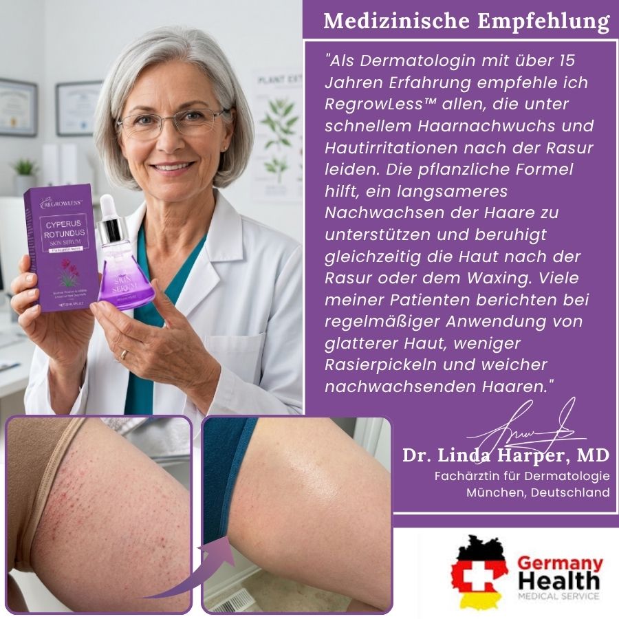 RegrowLess™ | Beruhigt Irritationen & hemmt unerwünschtes Haarwachstum