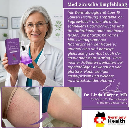 RegrowLess™ | Beruhigt Irritationen & hemmt unerwünschtes Haarwachstum