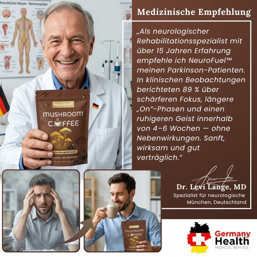NeuroFuel™ | Bio-Pilzkaffee
