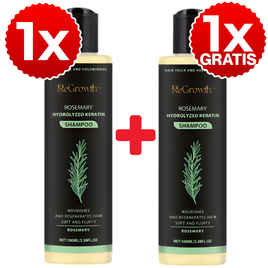 ReGrowth™ | Bio-Rosmarin-Shampoo für neues Haarwachstum
