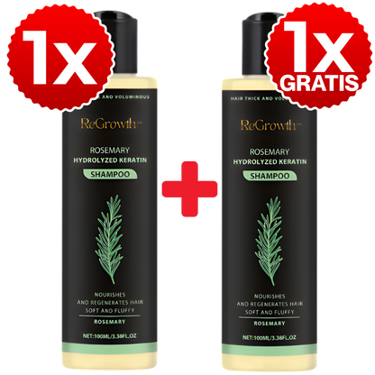 ReGrowth™ | Bio-Rosmarin-Shampoo für neues Haarwachstum