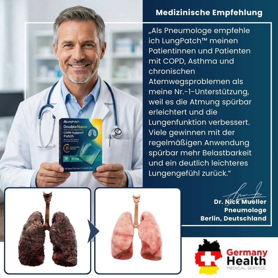 LungPatch™ | Lungen-Detox-Pflaster