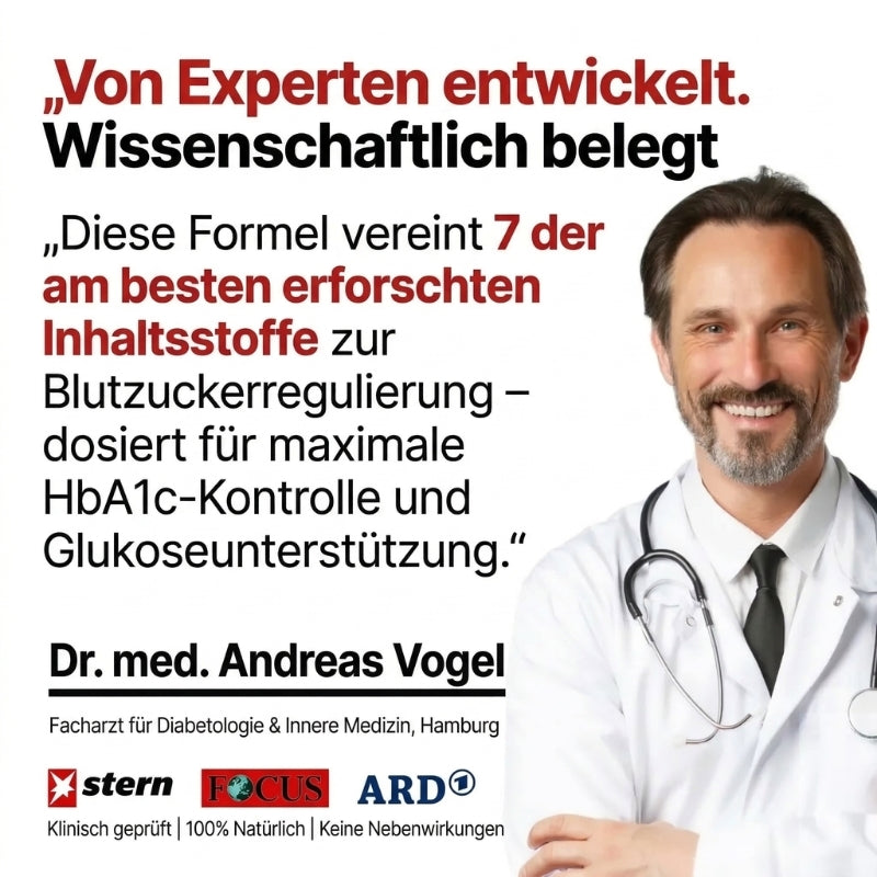 GlucoEase™ | 7-in-1 Blutzucker-Komplex