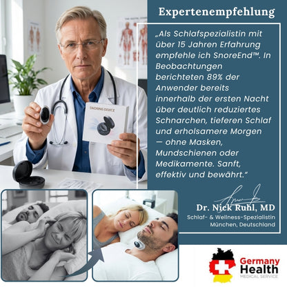 SnoreEnd™ | EMS Anti-Schnarch-Gerät