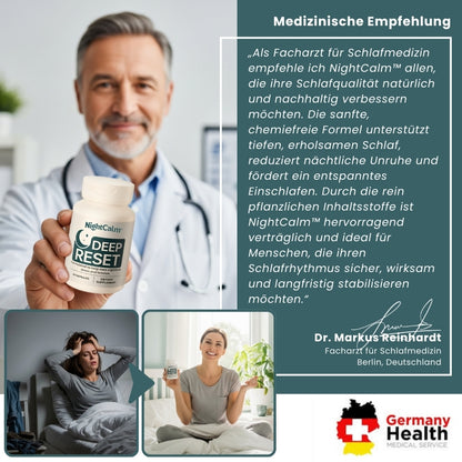 NightCalm™ | Deep Sleep Reset Nahrungsergänzung