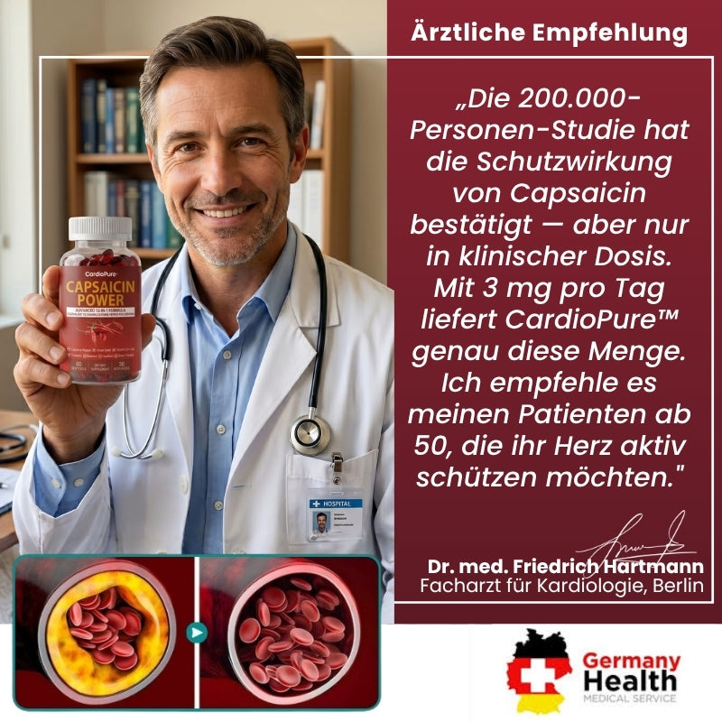 CardioPure™ | 12-in-1-Formel zur Reinigung von Arterienplaque