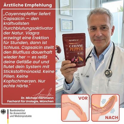 AlphaPrime™ | Cayennepfeffer für verbesserte Durchblutung