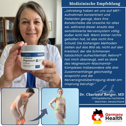 Relivra™ | Creme gegen Nackenschmerzen & Verspannungen