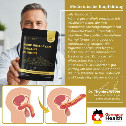 DOMINEX™ | Reine Himalaya-Shilajit™ Gummies für Männer