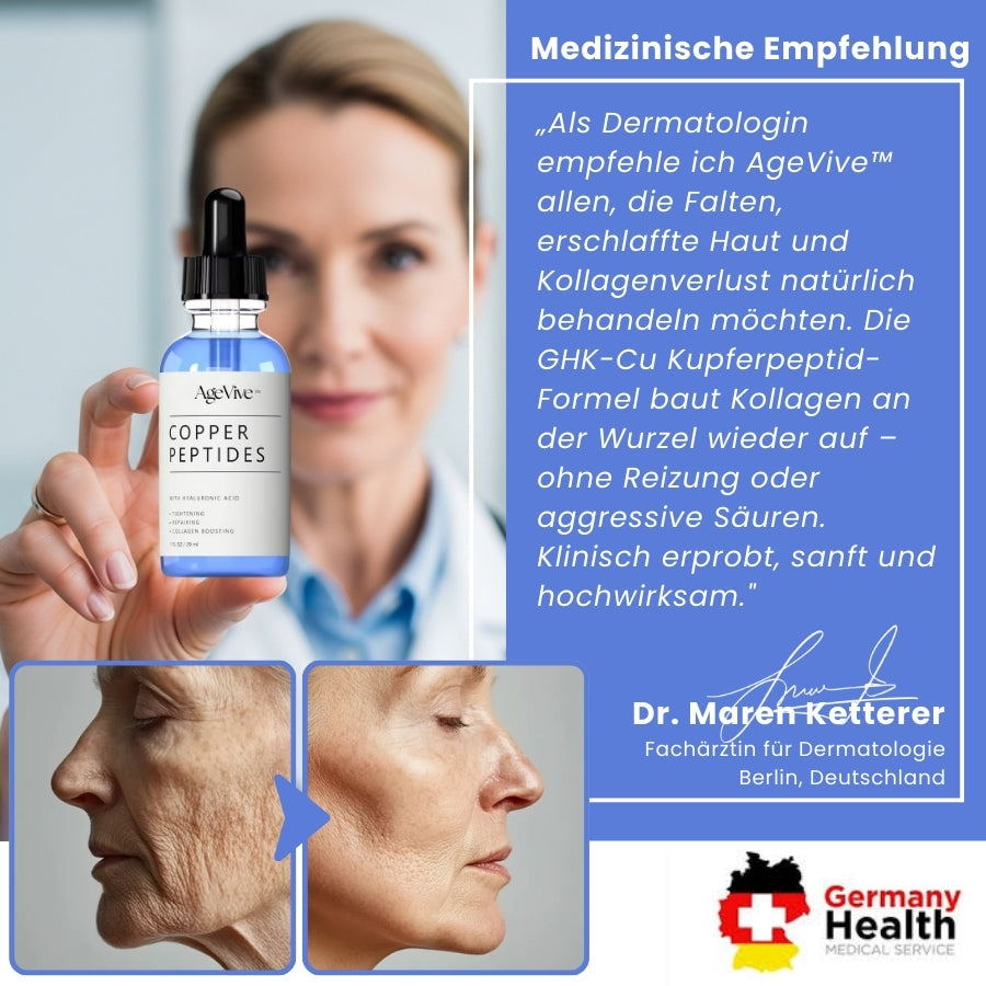 AgeVive™ | GHK-Cu Kupferpeptid-Serum