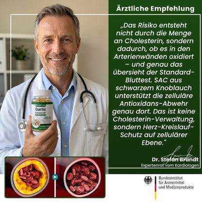GarliCardio™ | Premium gereifter Knoblauch für eine bessere Durchblutung