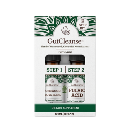 GutCleanse™ | Natürliche 2-Schritt-Darmreinigungs- & Regenerationsformel
