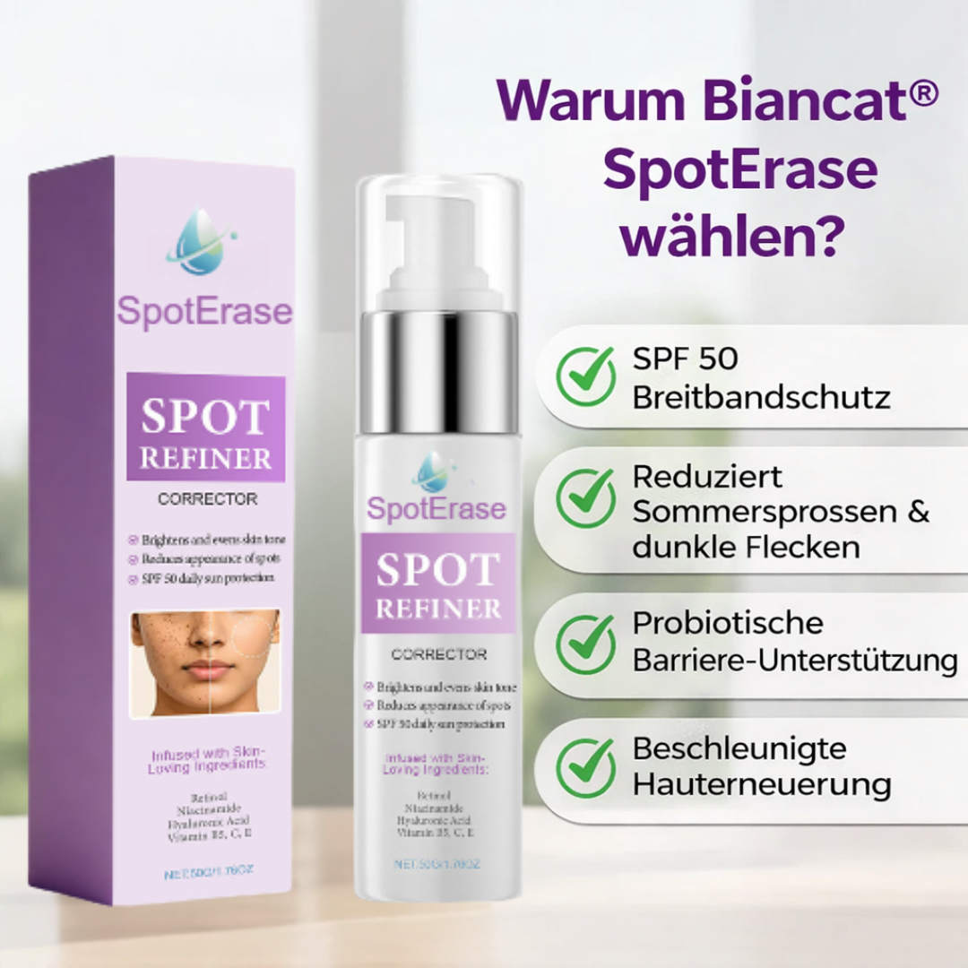 SpotErase™ | Tiefenpflege für das Gesicht