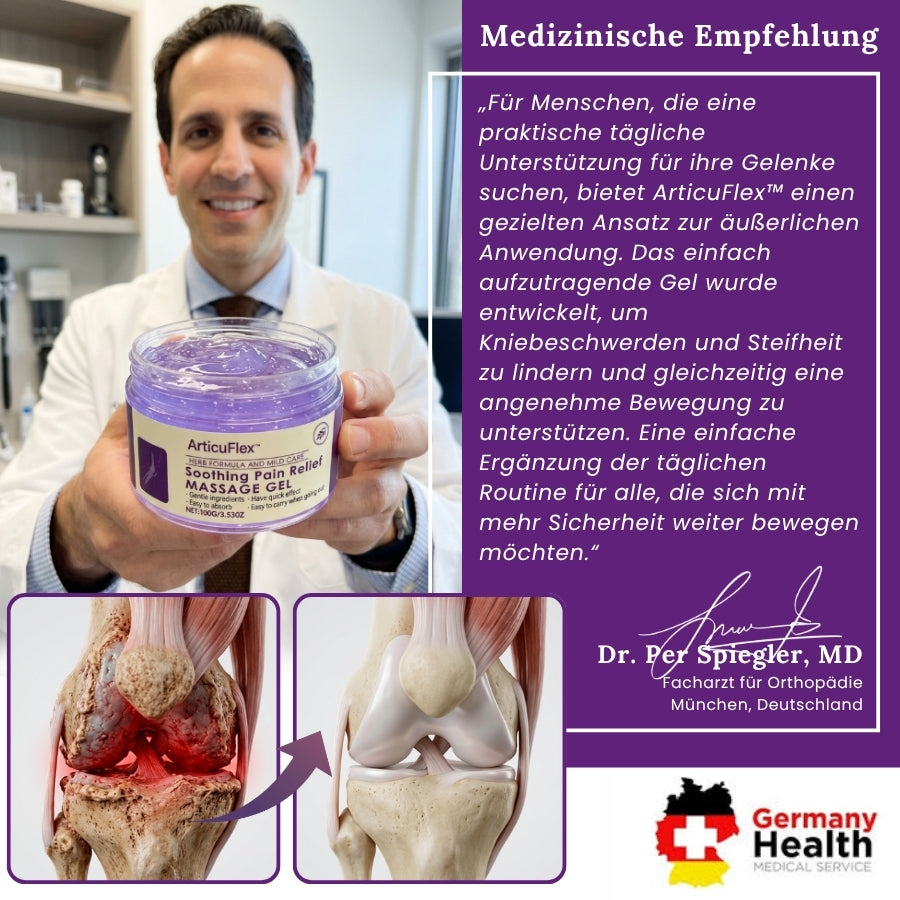 ArticuFlex™ | Wohltuende Schmerzlinderung Massage-Gel