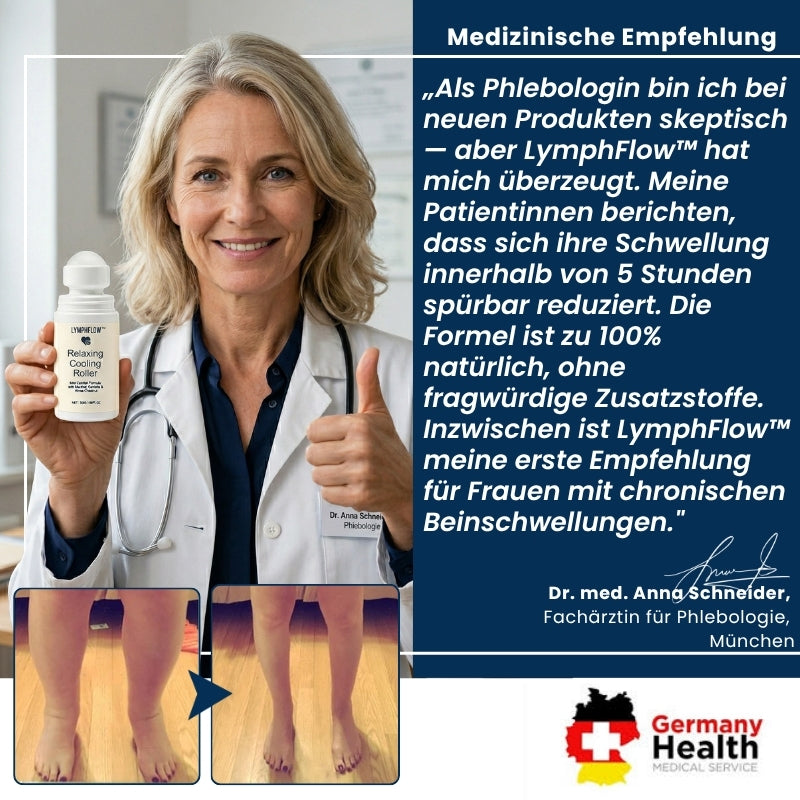 LymphFlow™ | Roller gegen Beinschwellungen