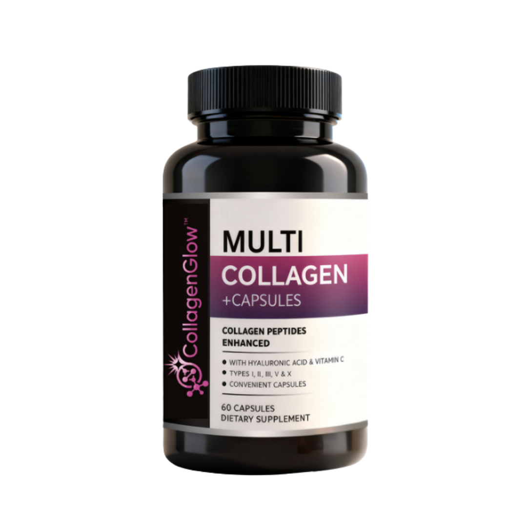 CollagenGlow™ | Kollagen- & Multivitamin-Kapseln