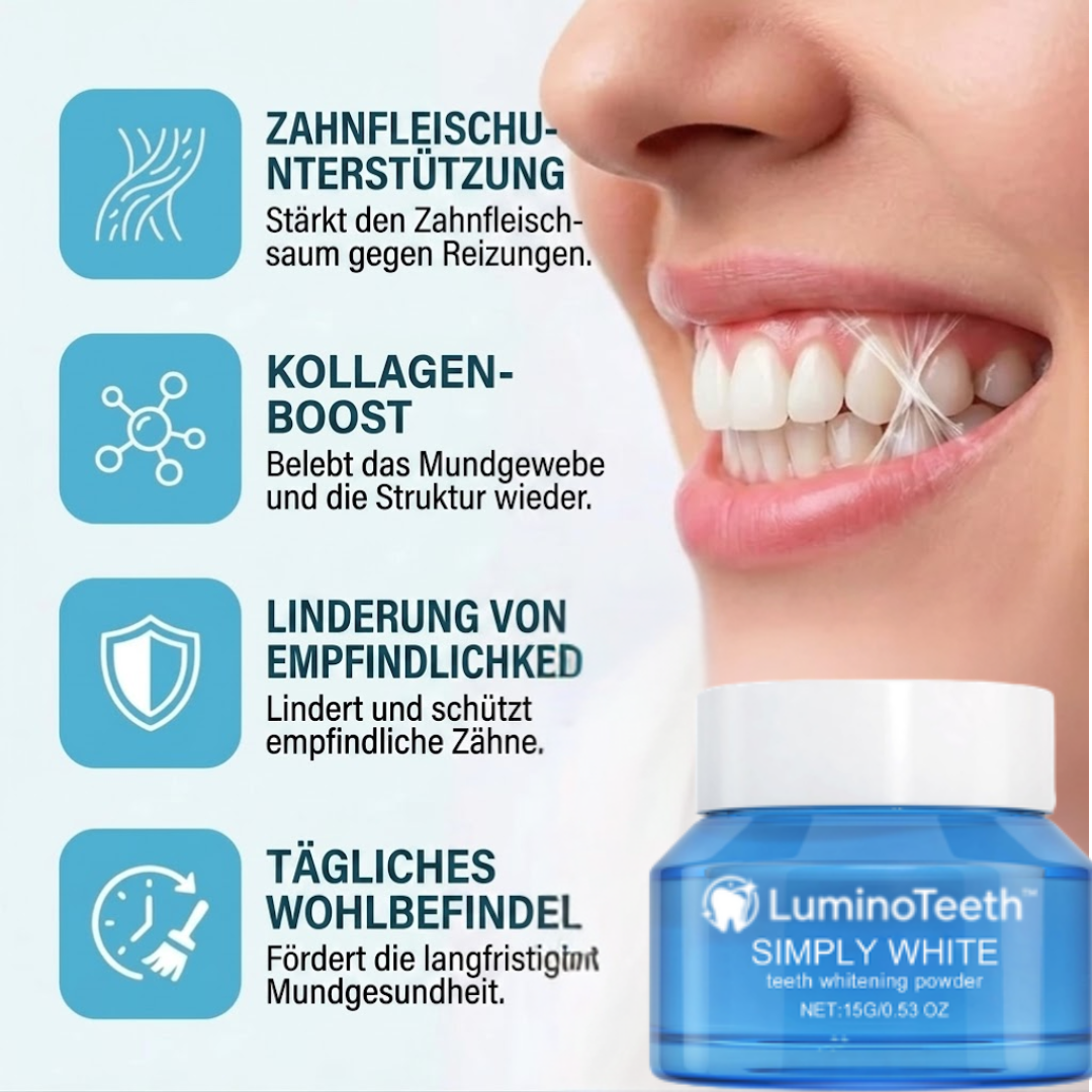 LuminoTeeth™ | Zahnaufhellungspulver