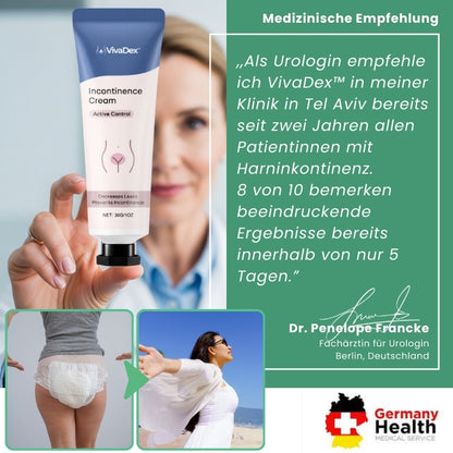 VivaDex™ | Creme gegen Harninkontinenz für Frauen