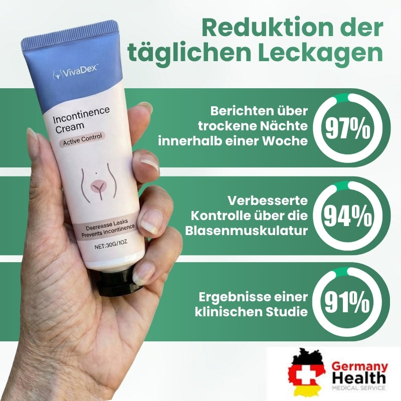 VivaDex™ | Creme gegen Harninkontinenz für Frauen