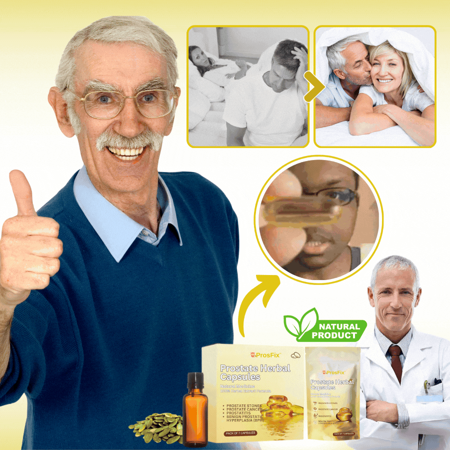 ProsFix™ | Pflanzliche Prostata-Kapsel