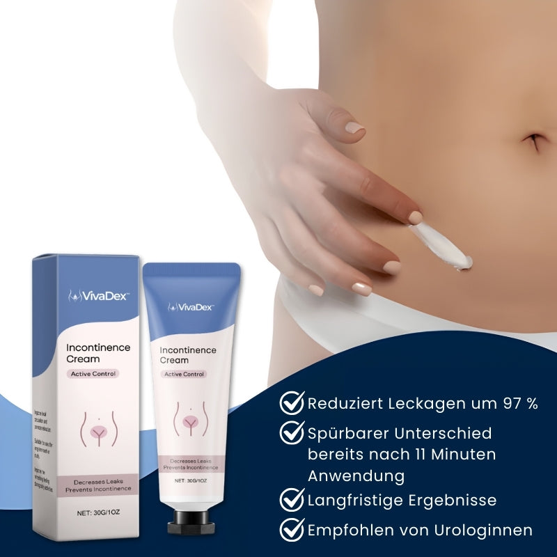 VivaDex™ | Creme gegen Harninkontinenz für Frauen