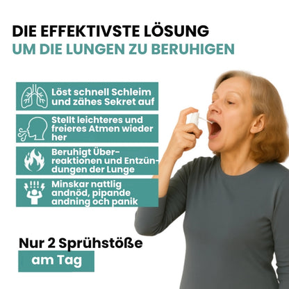 LungPure™ | Pflanzliches Spray gegen Schleim
