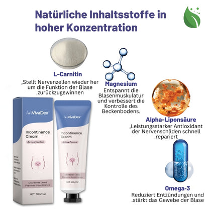 VivaDex™ | Creme gegen Harninkontinenz für Frauen