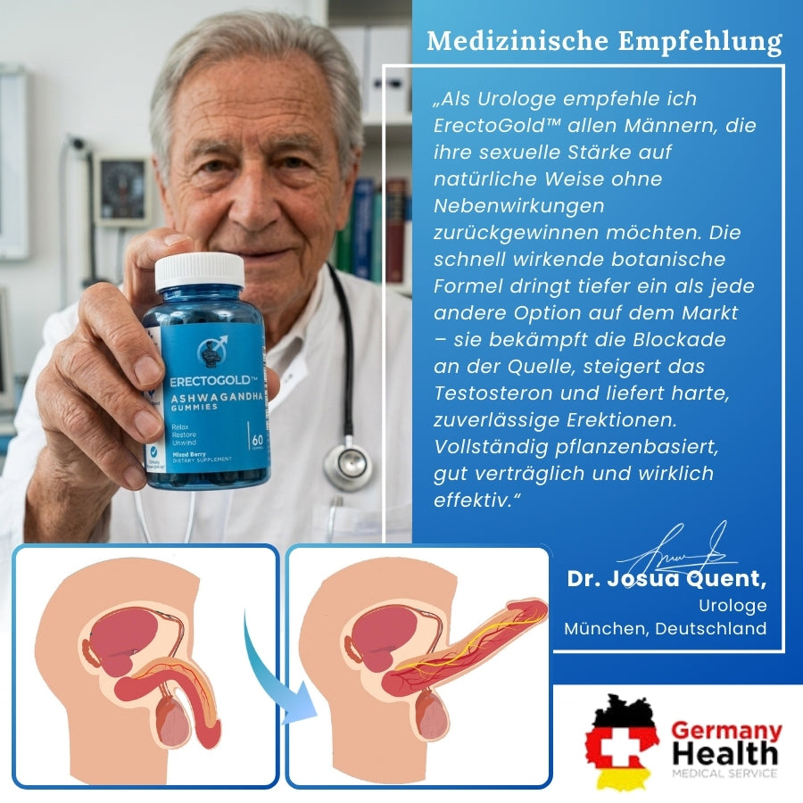 ErectoGold™ | Gummies zur männlichen Leistungssteigerung