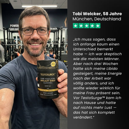 TestoSurge™ | Natürliche Testosteron-Boost-Gummies