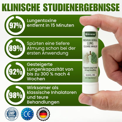 Brevana™ | Premium-Inhalator mit Heilpflanzen für die Lunge