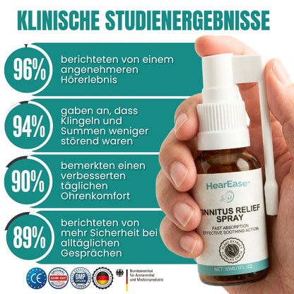HearEase™ | Tinnitus-Linderungsspray