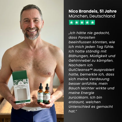 GutCleanse™ | Natürliche 2-Schritt-Darmreinigungs- & Regenerationsformel