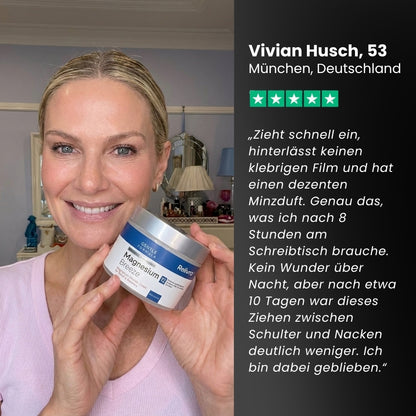 Relivra™ | Creme gegen Nackenschmerzen & Verspannungen