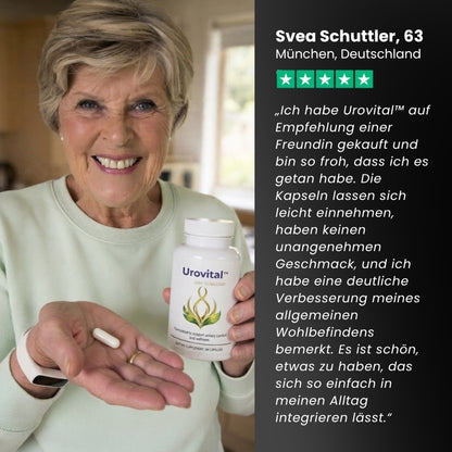 Urovital™ |  Unterstützung für die Gesundheit der Harnwege