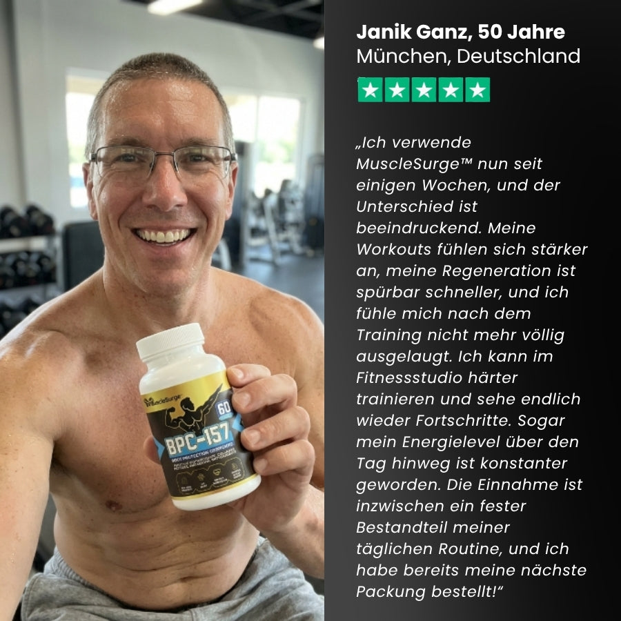 MuscleSurge™ | Muskelaufbau-Kapsel