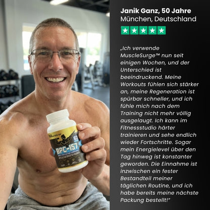 MuscleSurge™ | Muskelaufbau-Kapsel