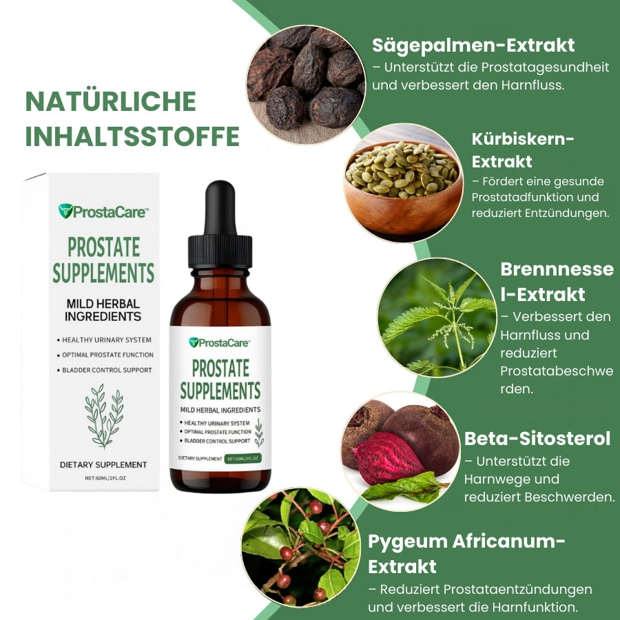 ProstaCare™ | Prostata-Ergänzungstropfen