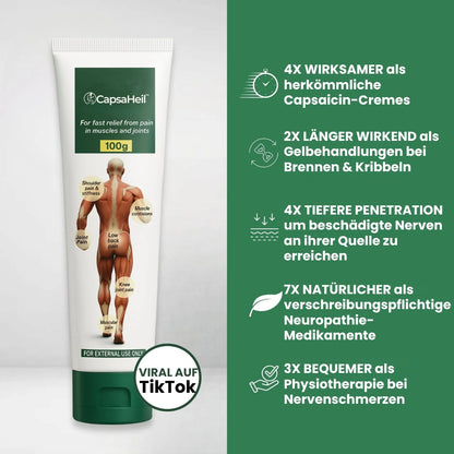 CapsaHeil™ | Neuropathie Linderungscreme