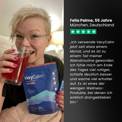 VeryCalm™ | Natürliches Entspannungsgetränk für innere Ruhe