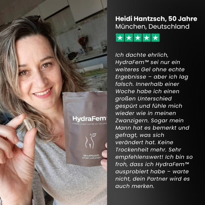 HydraFem™ | Intime Hydration für sie – auf natürliche Weise