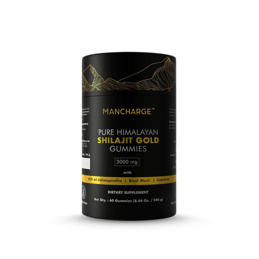 ManCharge™ |  Reines Himalaya-Shilajit Gold Gummies