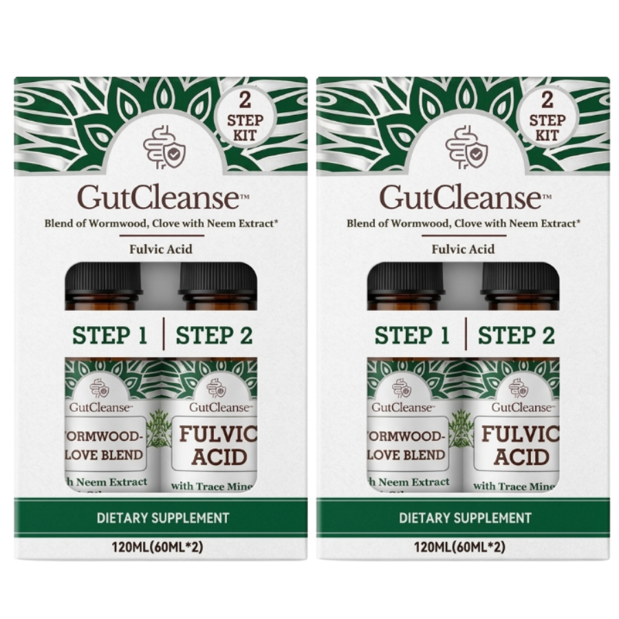GutCleanse™ | Natürliche 2-Schritt-Darmreinigungs- & Regenerationsformel