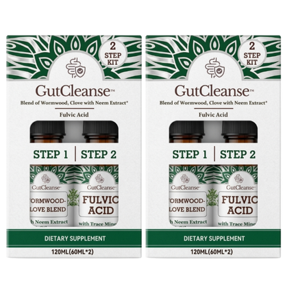 GutCleanse™ | Natürliche 2-Schritt-Darmreinigungs- & Regenerationsformel