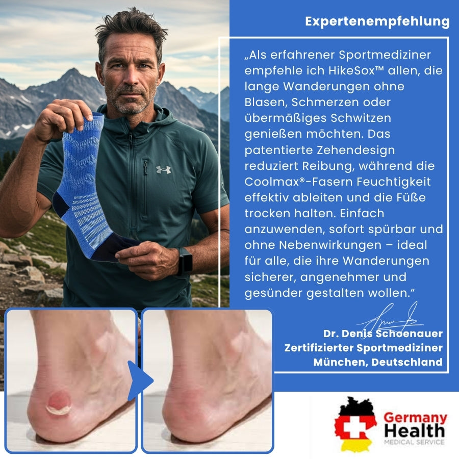 HikeSox™ | Coolmax Performance-Knöchelsocken fürs Wandern