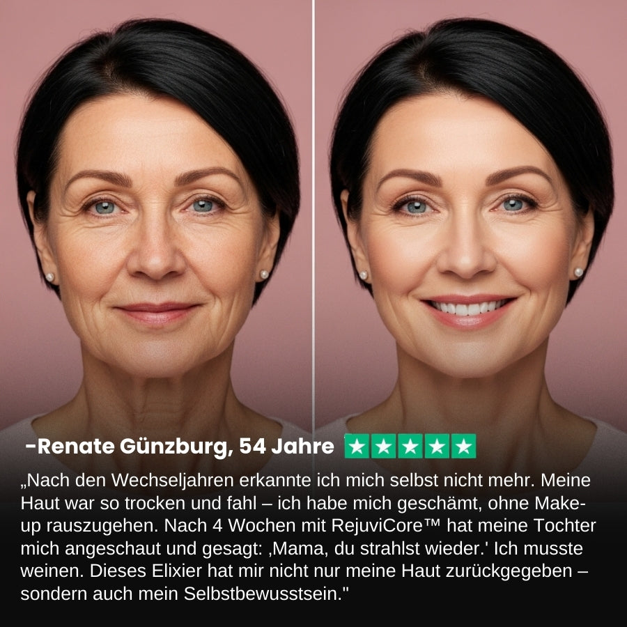 RejuviCore™ | Anti-Aging Rosa-Peptid-Serum
