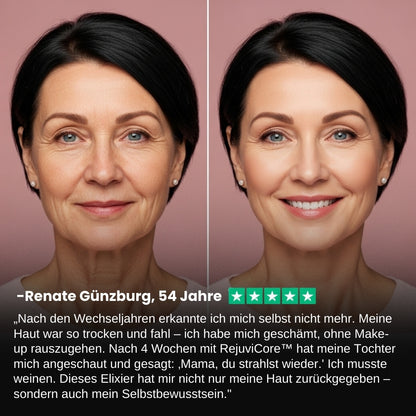 RejuviCore™ | Anti-Aging Rosa-Peptid-Serum