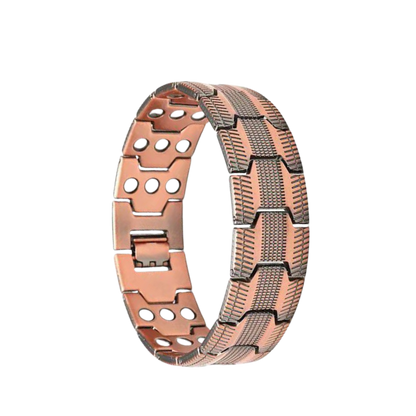 MagnoElite™ | Elegantes magnetisches Kupferarmband für Männer