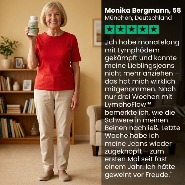 LymphoFlow™ | Lymphatische Drainage Kräuterkapseln