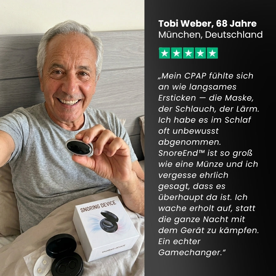SnoreEnd™ | EMS Anti-Schnarch-Gerät